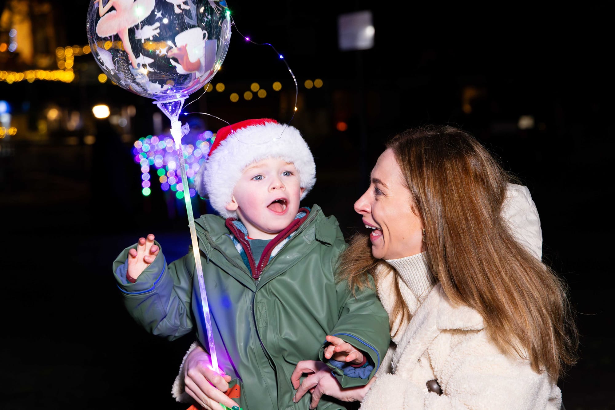 Photos: Christmas Lights Switched On at the Lough