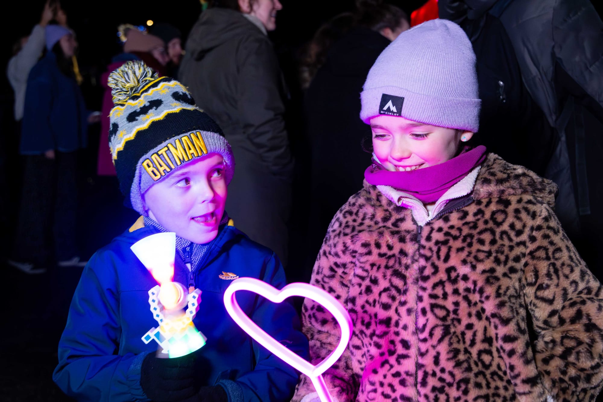 Photos: Christmas Lights Switched On at the Lough