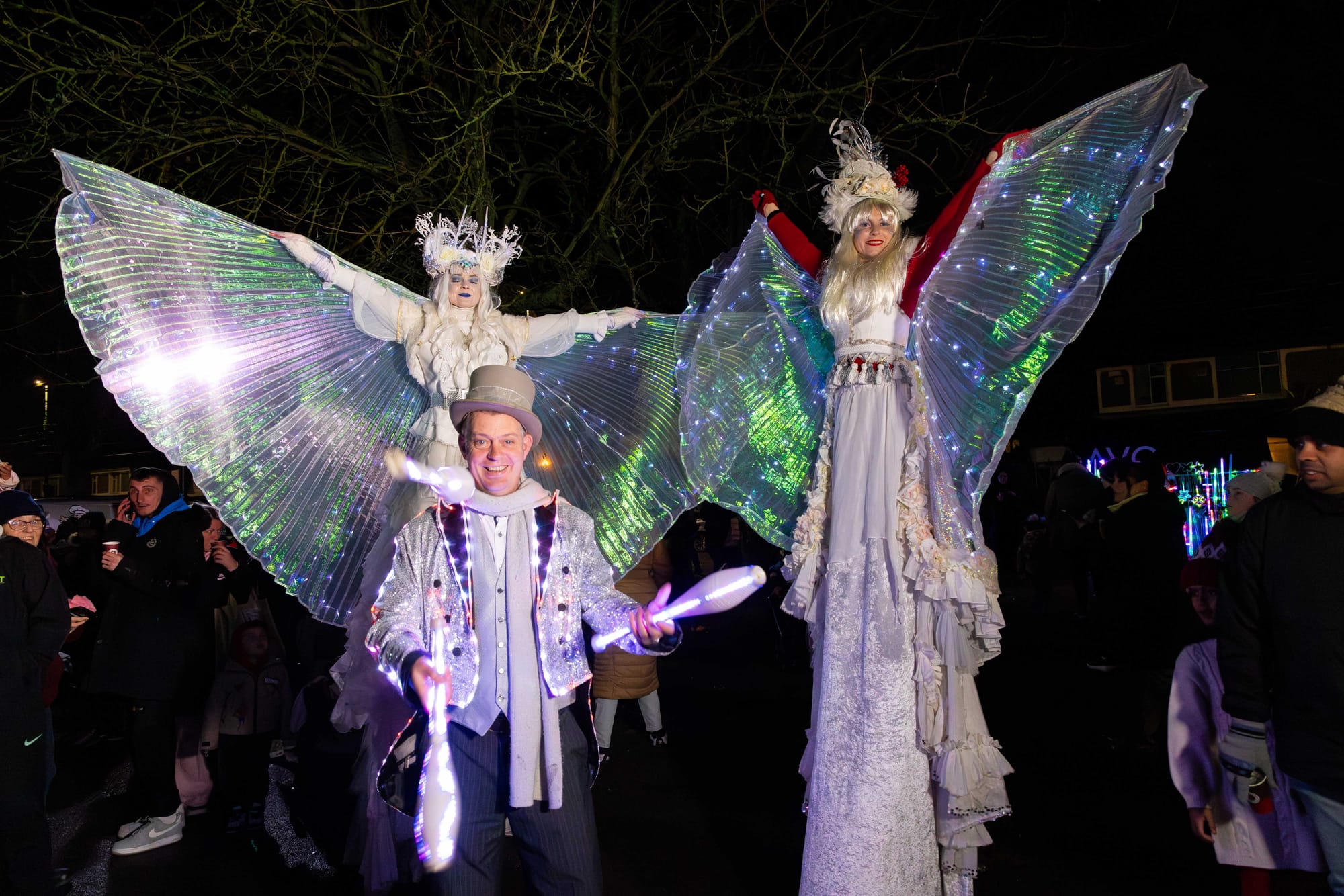 Photos: Christmas Lights Switched On at the Lough