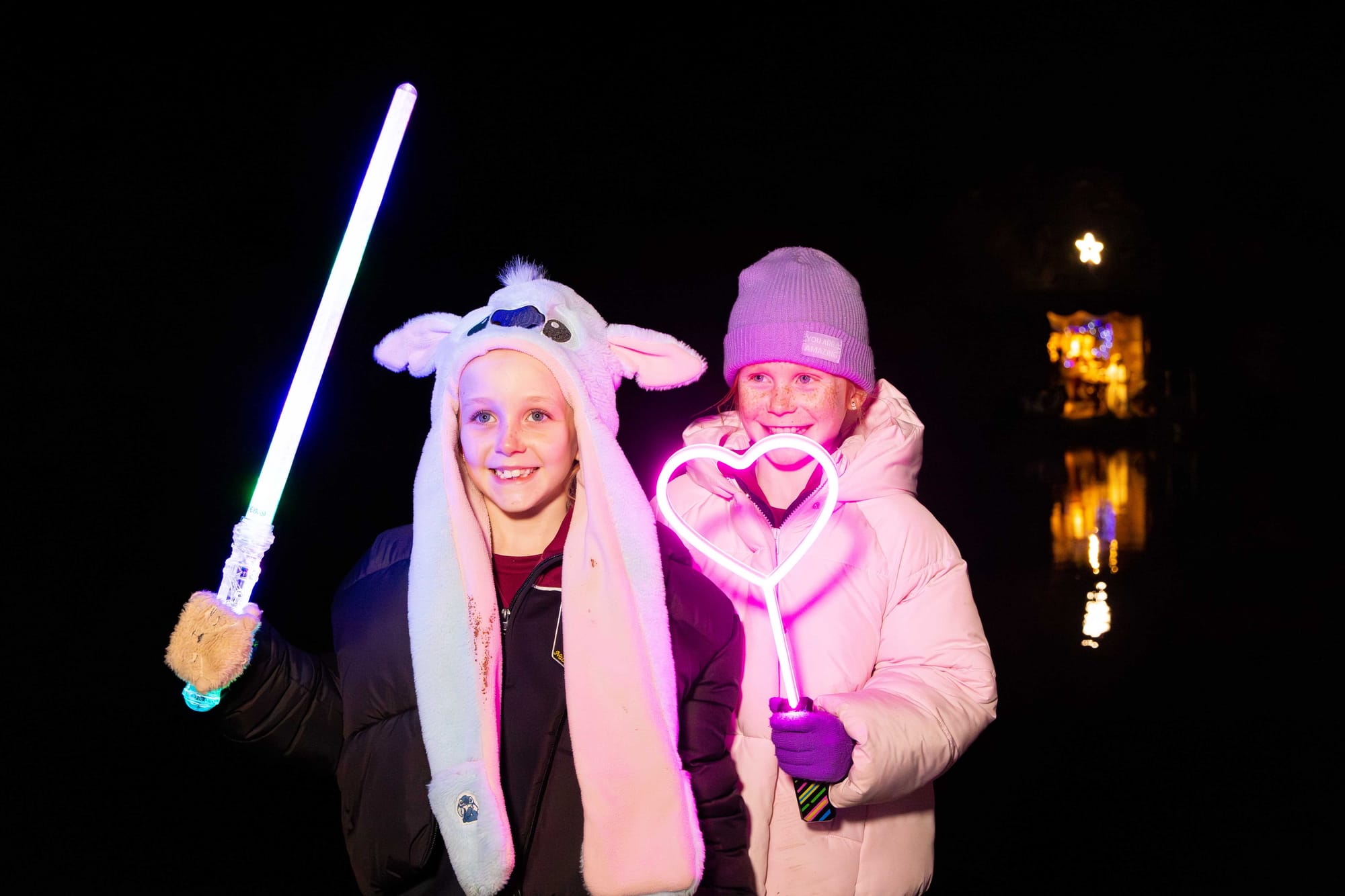 Photos: Christmas Lights Switched On at the Lough