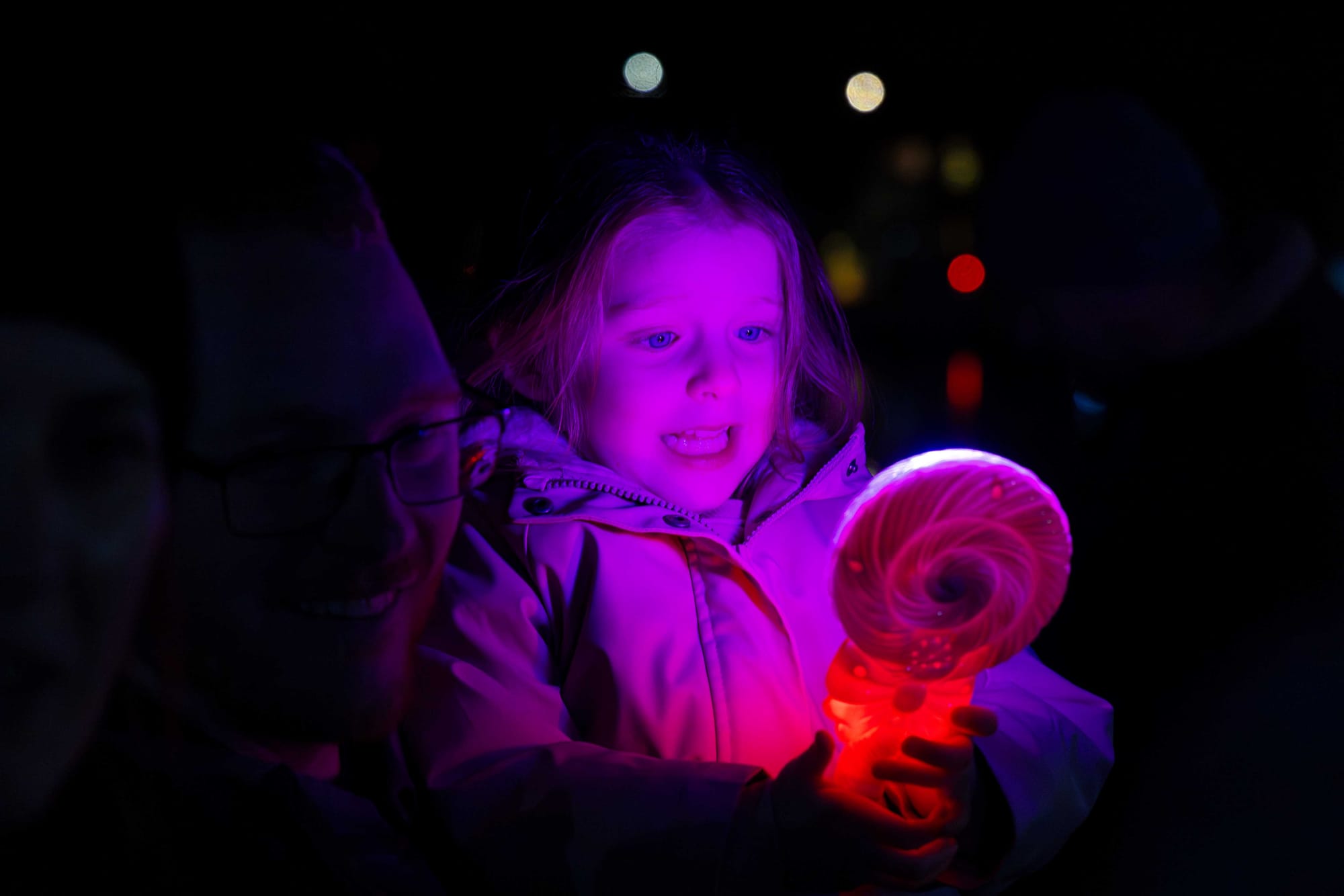 Photos: Christmas Lights Switched On at the Lough