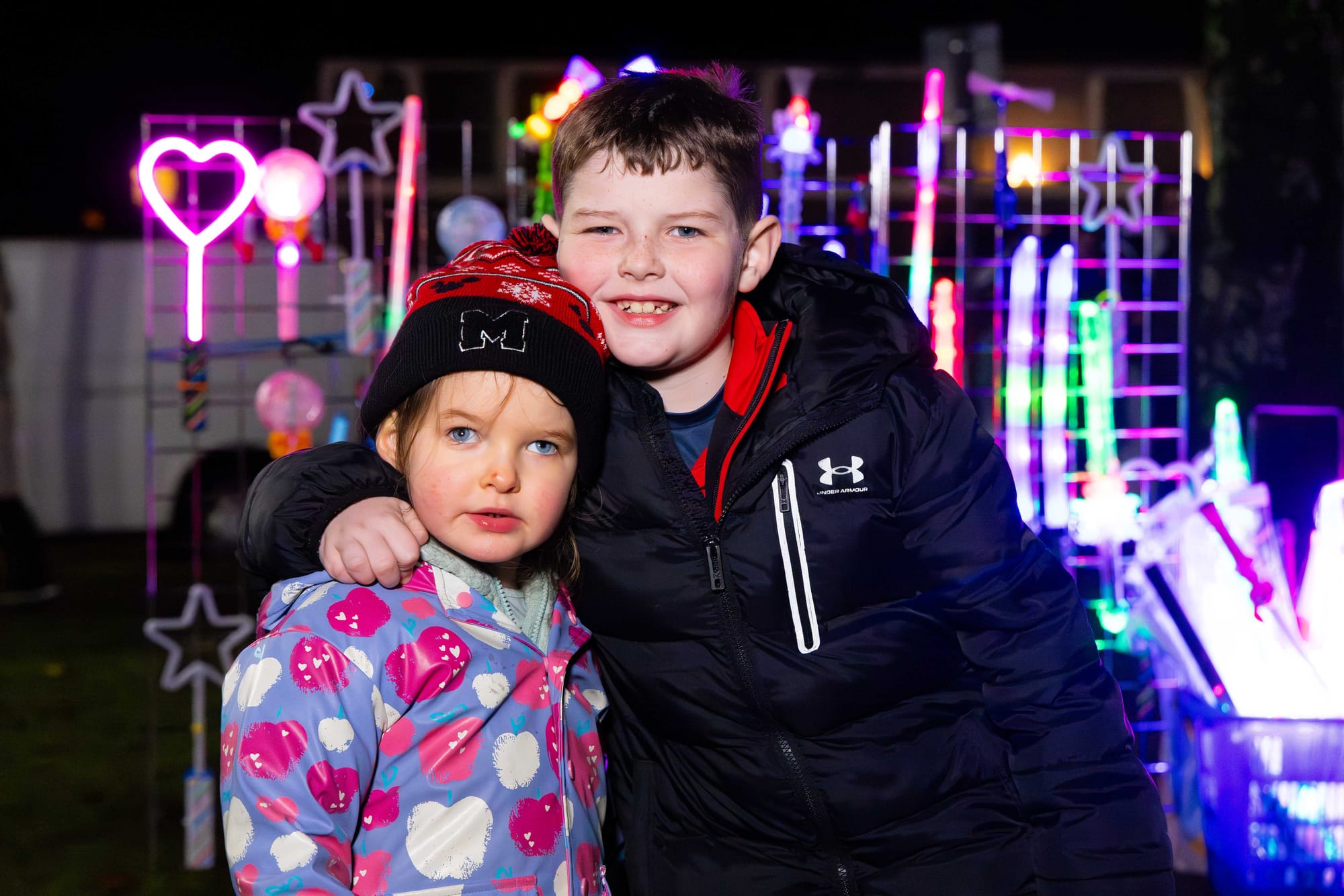 Photos: Christmas Lights Switched On at the Lough