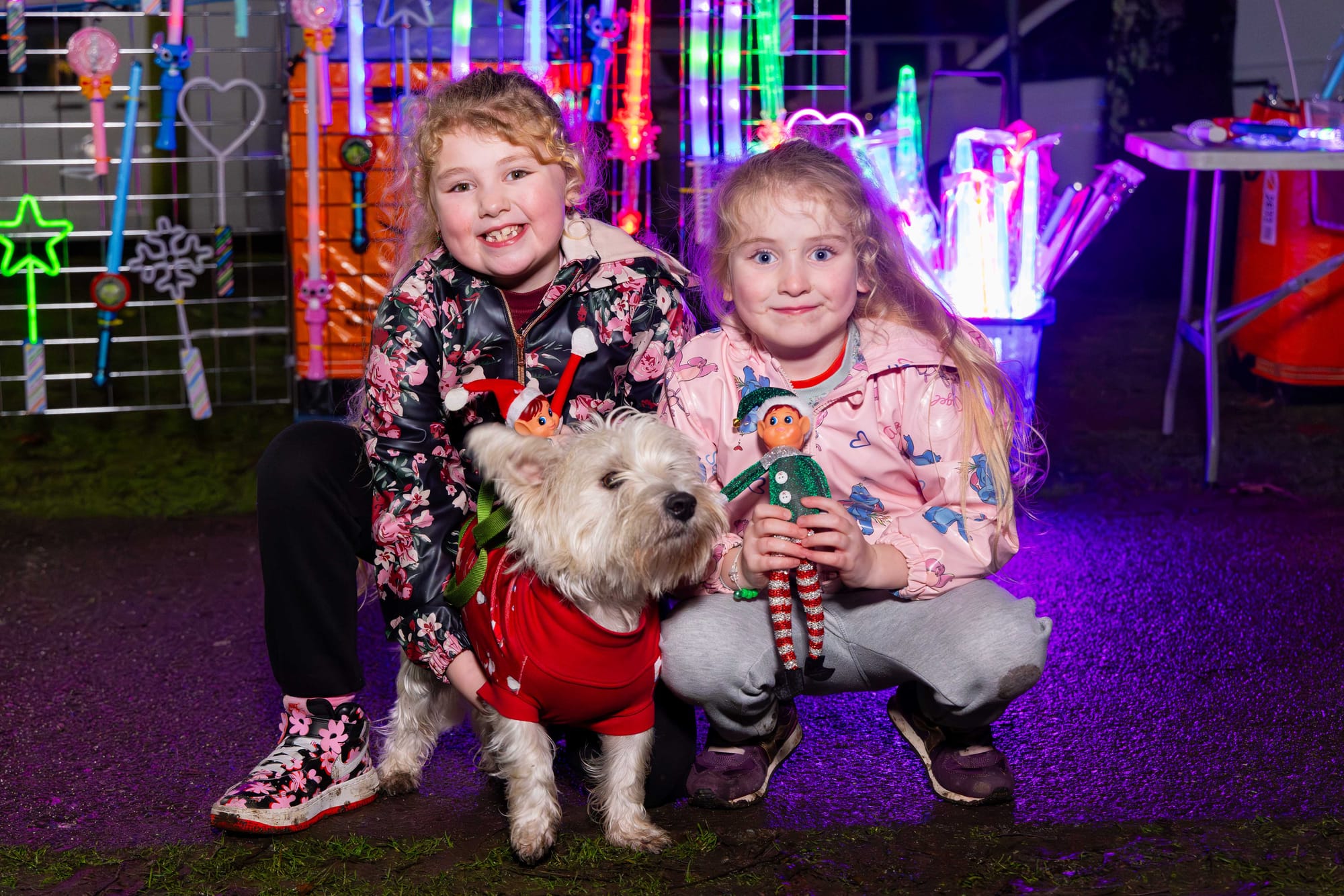 Photos: Christmas Lights Switched On at the Lough