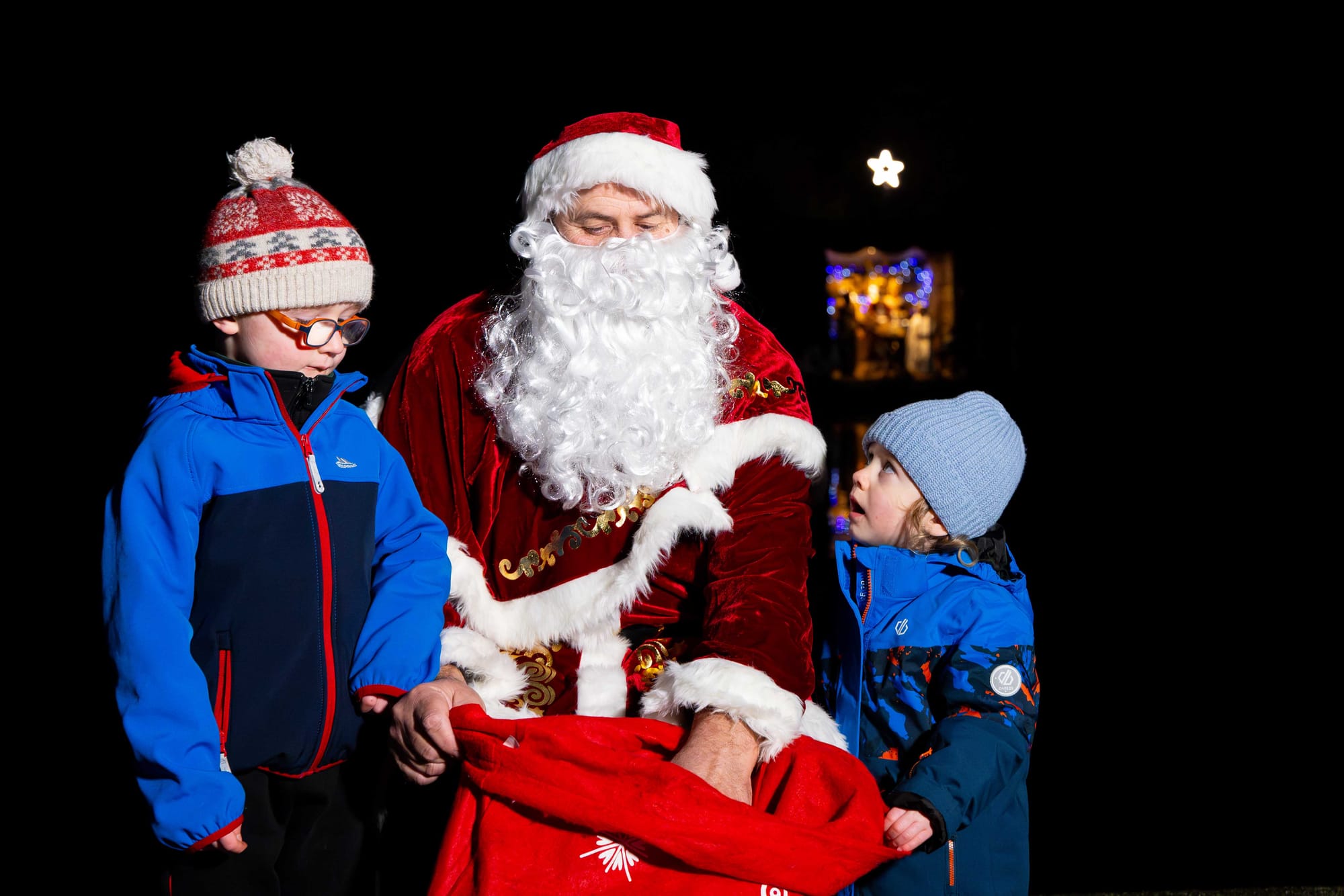 Photos: Christmas Lights Switched On at the Lough