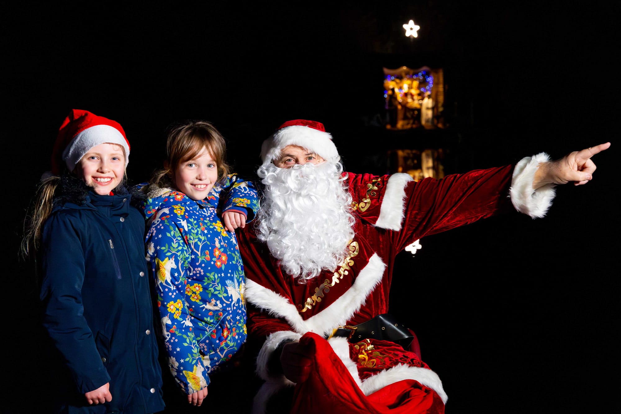 Photos: Christmas Lights Switched On at the Lough