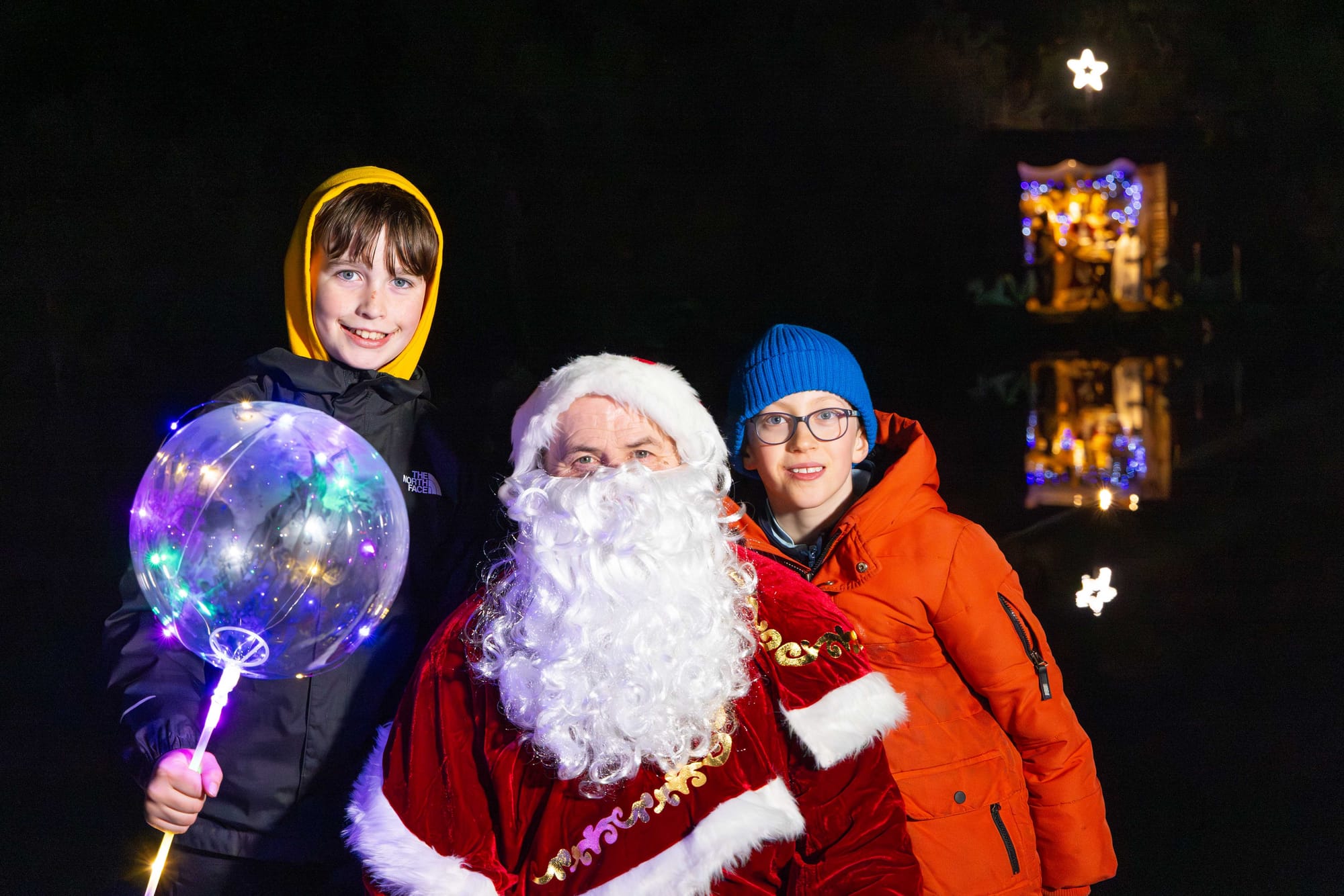 Photos: Christmas Lights Switched On at the Lough