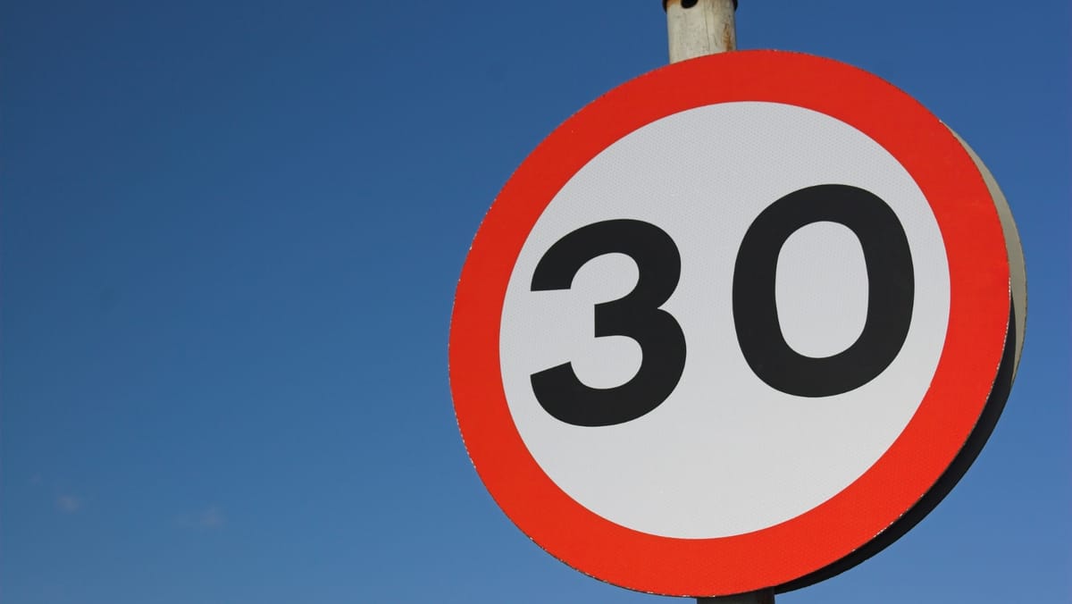 Speed Limit Reduction on Rural Roads Comes into Effect Today