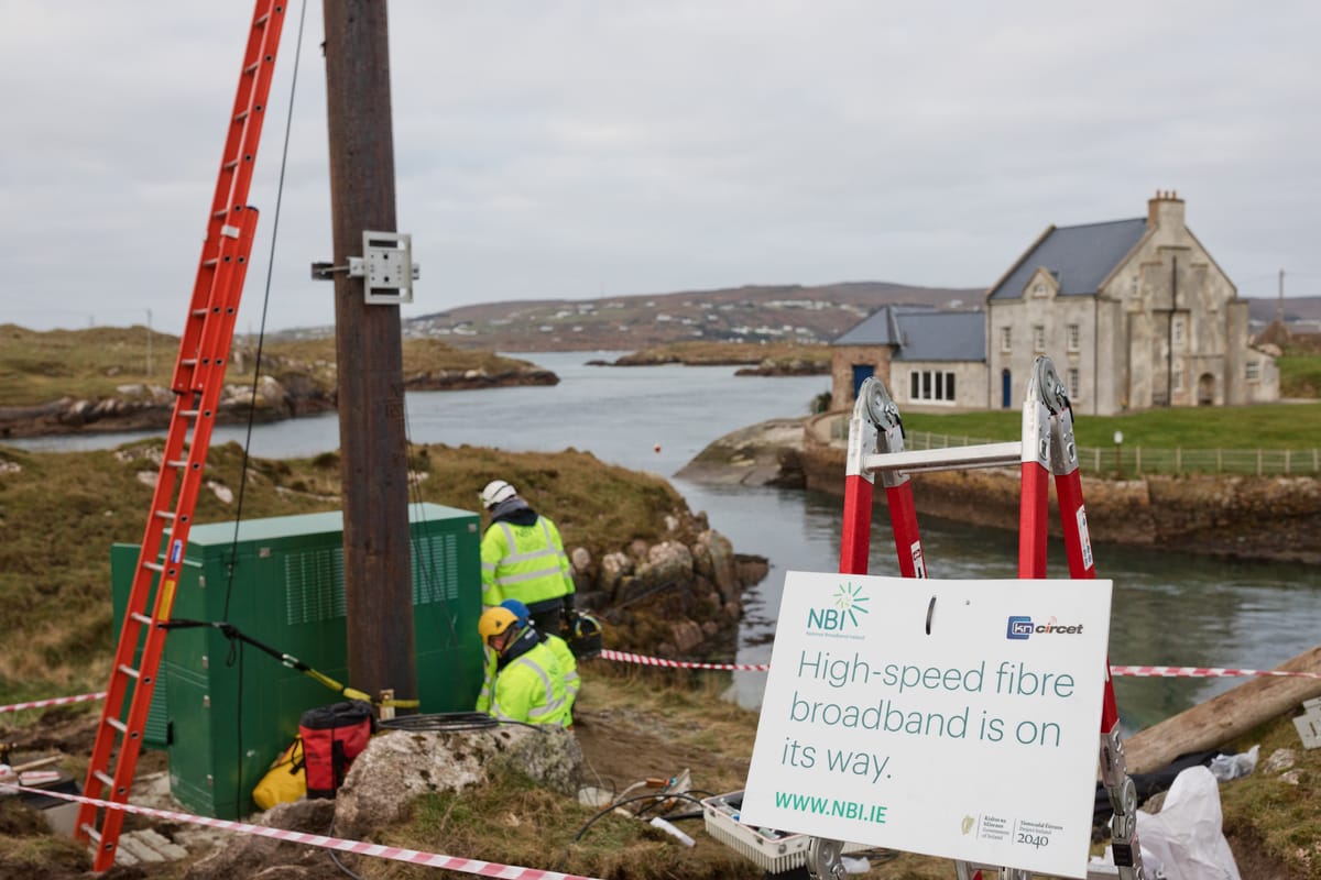 High-Speed Broadband Now Available on Sherkin and Cape Clear Islands Under National Broadband Plan