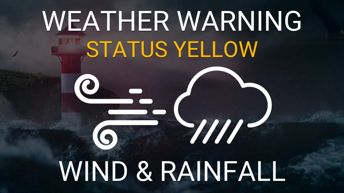 Another Status Yellow - Wind & Rainfall Warning Has Been Issued for Cork