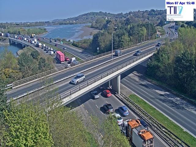 Collision Causing Delays on N40 South Ring Road Eastbound Between Mahon and Dunkettle