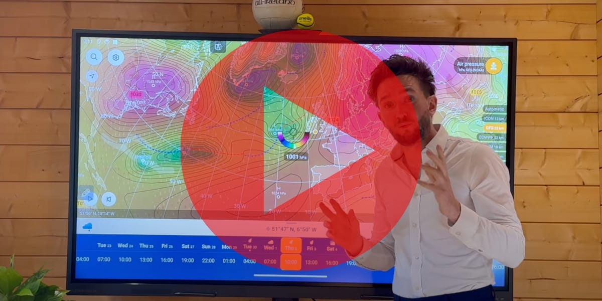 Watch: Ireland's Weather Channel - Hurricane Humberto Update