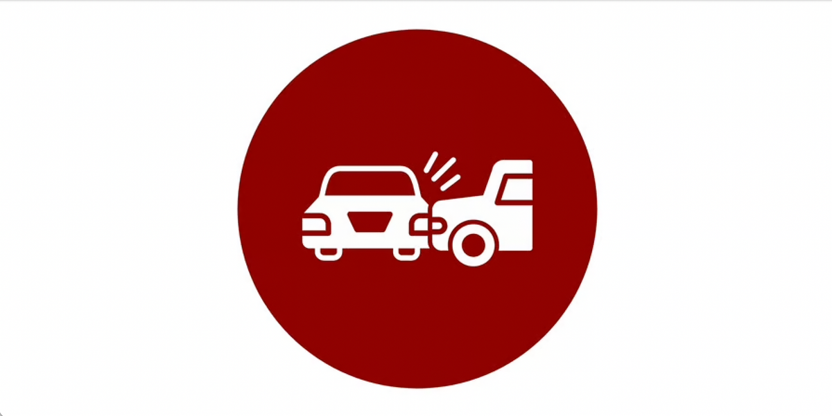 Collision on N22/N40 Eastbound