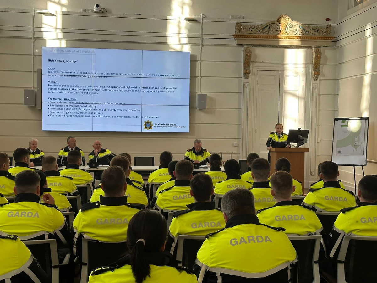 Gardaí Launch Permanent High Visibility Policing Plan for Cork City Centre