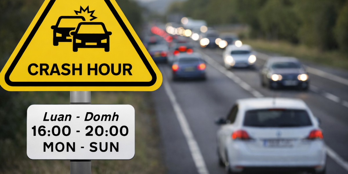 RSA Launches "Crash Hour" Campaign Targeting Ireland's Deadliest Time on Roads