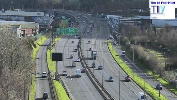 Multi-Vehicle Collision on N40 Eastbound