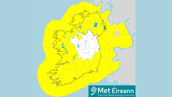 Status Yellow Weather Warning Issued for Munster: Strong Winds and Heavy Rain Expected