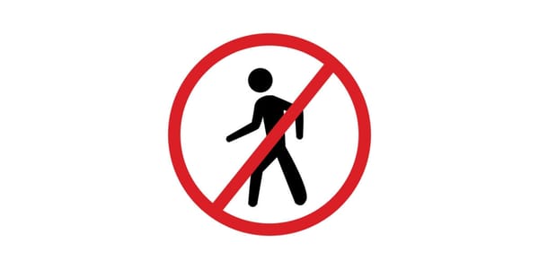 Pedestrian on N40 Eastbound