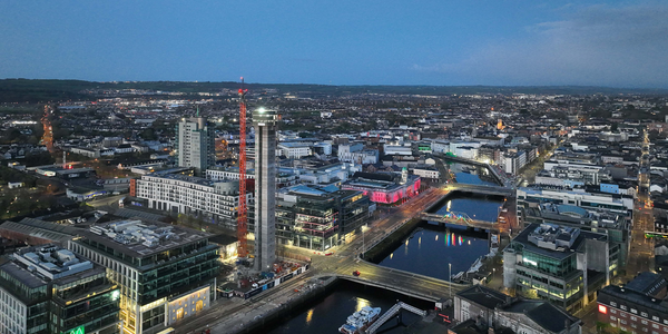 New Landmark for Cork City Centre's Skyline as Ireland's Tallest Residential Building Takes Shape